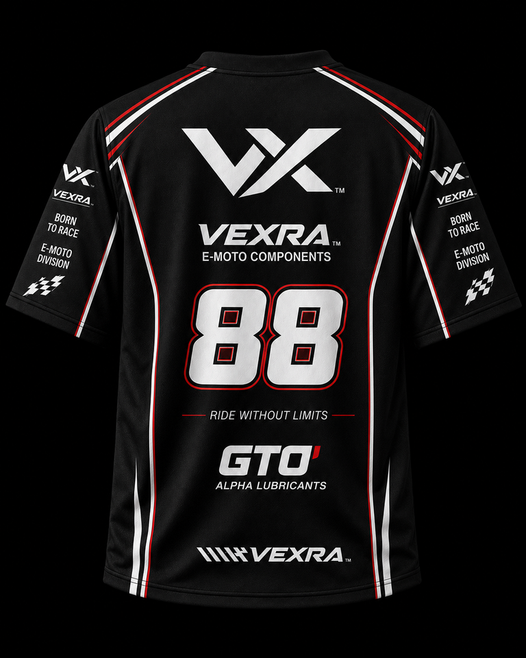 Vexra Racing Jersey — Black