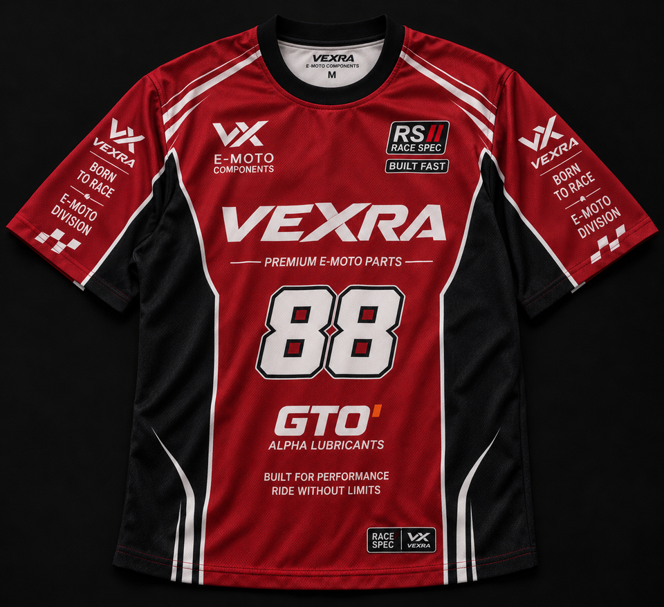 Vexra Racing Jersey — Red