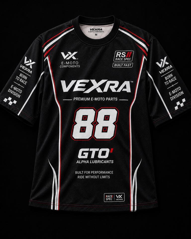 Vexra Racing Jersey — Black