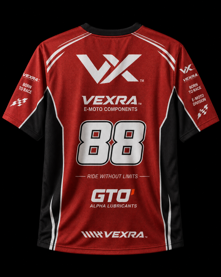 Vexra Racing Jersey — Red